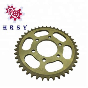 Motorcycle sprocket and chain set (Factory direct sale)