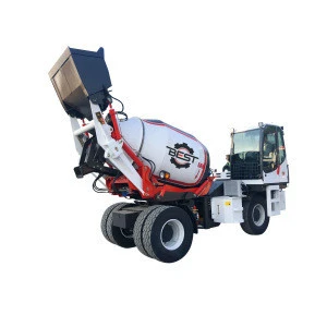 Multi-Funcation Small 3 Cubic Meter Automatic Self Loading Concrete Mixer Truck for Sale