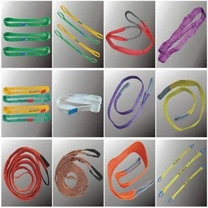 Multi function use nylon coated wire rope, colorful webbing sling/lifting slackline