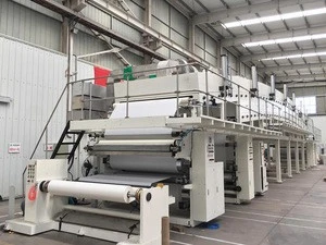 Multi functional high speed coating laminating machine for adhesive tape, paper, film, non-woven fabric, aluminum foil