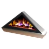 Multipurpose fireplace electric decorative built in electric heater fireplace