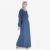Import Muslim Dresses New Maxi Modern Embroidery Islamic Clothing Black Open Kimono Prayer Robe Scarf Hijab Woman Dubai Denim Abaya from China