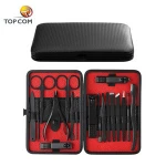 Nail scissor manicure and pedicure instruments tools set