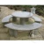 Import Natural And Carved Garden Landscape Round Marble Top Coffee Table from China