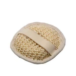 Natural color bath scrub sponge,loofah pad bath,bath loofah wholesale