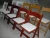 Import Natural Color Beech Wood Folding Chair from China