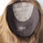 natural hair injection toupee hair pieces silk base hair toppers