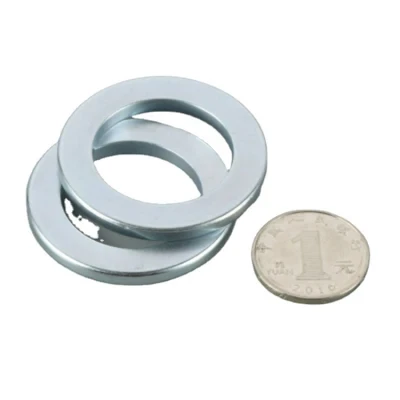 Neodymium Magnet Ring Diametrically Magnetized Ring Magnets Zinc Magnet