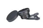 New 3 In 1 Universal Clip Wide angle Macro Fisheye Lens For Mobile Phone