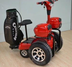 new 500W off-road four wheel electric golf scooter