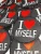 Import NEW Affirmation Badge,&quot;I Love Myself&quot; Circular Emblem, Iron on Embroidered Patch, Positive Vibes Applique from USA