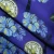 New arrival blue rayon woven tropical floral digital printing on plain viscose fabric for garment