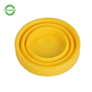 New arrival eco friendly heat resistance drinking silicone foldable cup for Hiking , Camping , Picnic