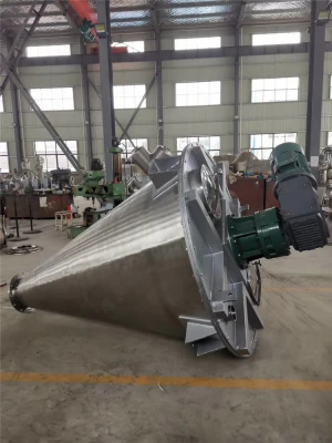 New arrival mixing equipment customizable hybrid machinery double screw cone ribbon mixer
