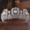 New Bridal Headwear Baroque Exquisite Crown Bride Princess Crown Dress Accessories Crown Hair Accessories