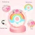Import New Cute Donut Water Bottle Creative Round Water Bottle Water Cup Drop Resistant Portable Plastic with Straw Outdoor Glass Camp from China
