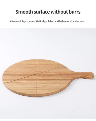 New design Big Size Anti- Bacterial Chef Wood Cutting Board with handle