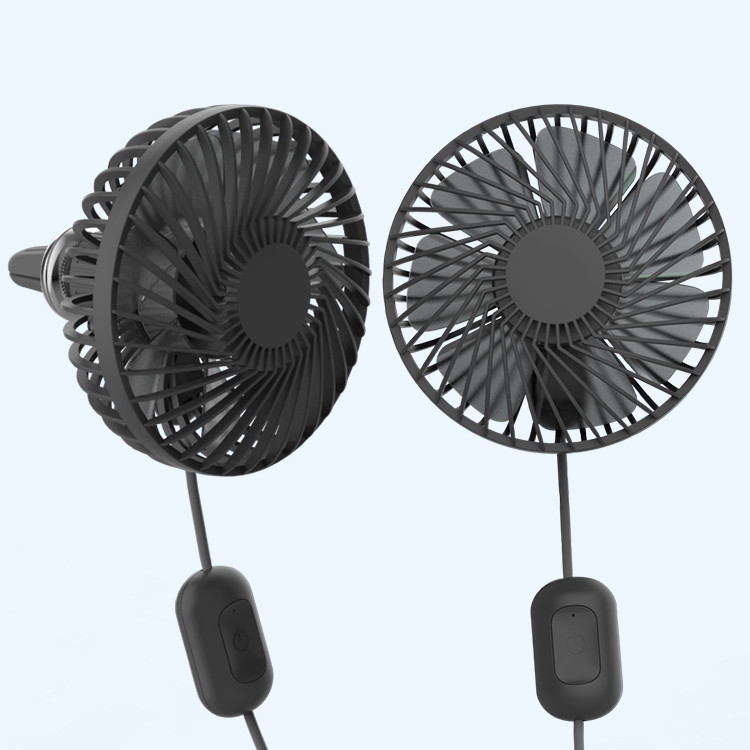 New Design Internal Air Conditioning Radiator Vehicle Car Fan Air Cooling Electronic USB-Mini Air Fan In Car