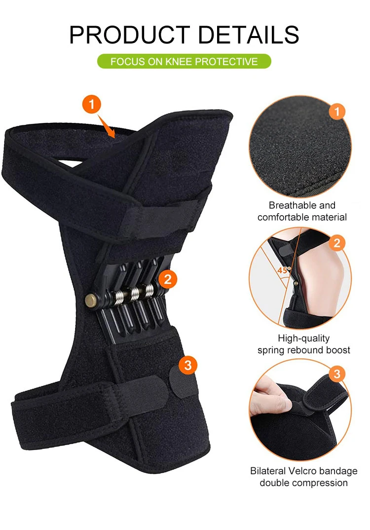 New Design Knee Brace Hinge Knee Booster Joint Support Knee Support Booster