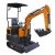 New design Mini free shipping excavator with earth auger drill mini pelle for orchard household farm garden home