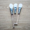 New design nice quality Colorful Cosmetic Makeup Tool Face private label Silicone Mask Applicator Brush