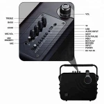 New Design  Portable Shidu K5 Big Power Speaker Karaoke Player with Wireless Microphone for Party or Wedding