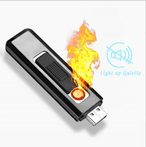 New Design Wholesale Rechargeable USB Lighter Cigarette Electronic Lighter