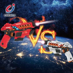 New electric bo shooting game space blaster battle infrared laser tag gun toys
