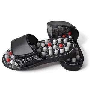 New Foot Massager Acupressure Massage Shoes for Foot Care Therapeutic Stone Massaging Slippers for Men Women Gifts for Parents