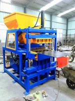 New Germany Technology premium interlocking brick machine price, small home production machinery