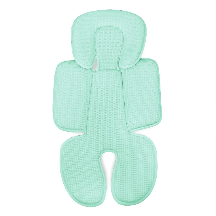 New hot sale Recyclable Tencel fabric 3D Skin-friendly baby stroller cushion