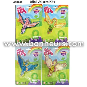 New Novelty Toy Colorful Outdoor Fly Mini Unicorn Kite