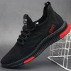 New popular design men sport shoes breathable shoes running casual shoes