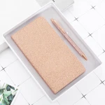 New product 2020 gold,silver ,rose gold foil glitter powder notebook and pen gift set charming kawaii stationery for girls