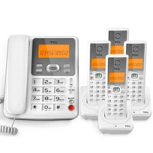 New product Landline Analog Caller ID Phone Corded Telephone TCL D61-4