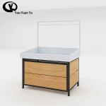 New style 2020  supermarket shelves retail grocery wooden fruit vegetable display rack