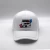 Import new style running baseball cap White hat lightweight breathable polyester dry quickly sport cap embroidered from China