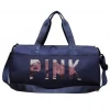 New style travel duffel bag high quality pink bag yoga gym bag with shoe compartment wholesale