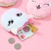 New unicorn cartoon  wallet children&#39;s cat plush cute purse wallet key pendant pack card