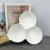 Import New White Plates Ceramic Snack Bowl with Handle Wholesale Kiln Fired Dipping Plate Dish Sustainable and Stocked Serving from China