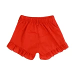 Newest Eco-friendly Cute Baby Trousers Pants Toddle Little Baby girl Summer Ruffle Cotton shorts