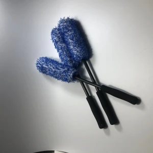 Newest microfiber Wheel and Rim Detailing Brush EVA handle