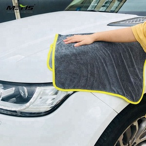 NO.A1002 Car cleaning towel microfiber encryption thickening absorbent lint glass cleaning car wash rag towel supplies