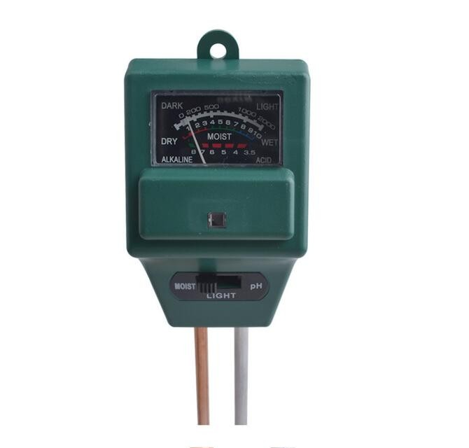 Non-electronic 3 in 1 multifunctional soil ph moisture meter tester/ph soil meter