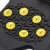non slip outdoor durable 10 studs elastic ice cleat spikes grippers crampons  for winter sport