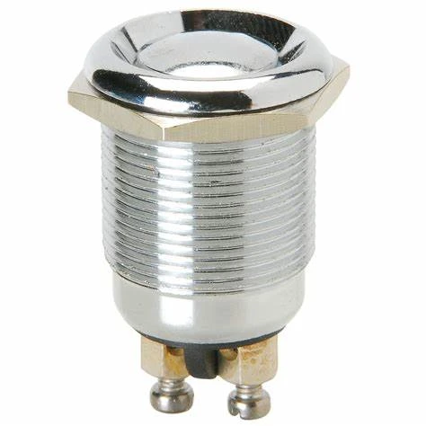 Non-standard cnc turning metal mechanical stainless steel  push button switch