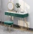 Nordic bedroom iron dresser ins hotel dresser small apartment makeup table and chair can be customized