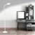 Nordic modern standing ring led floor lamps with remote control