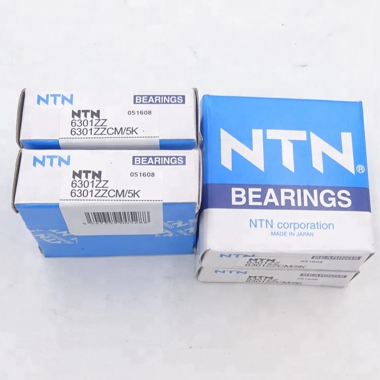 NTN deep groove ball bearing 6301 ZZ 6301ZZCM/5K price list for engine bearing