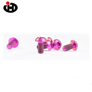 Nuts Bolts Hardware Fasteners Products Titanium Alloy Anodized Bolts